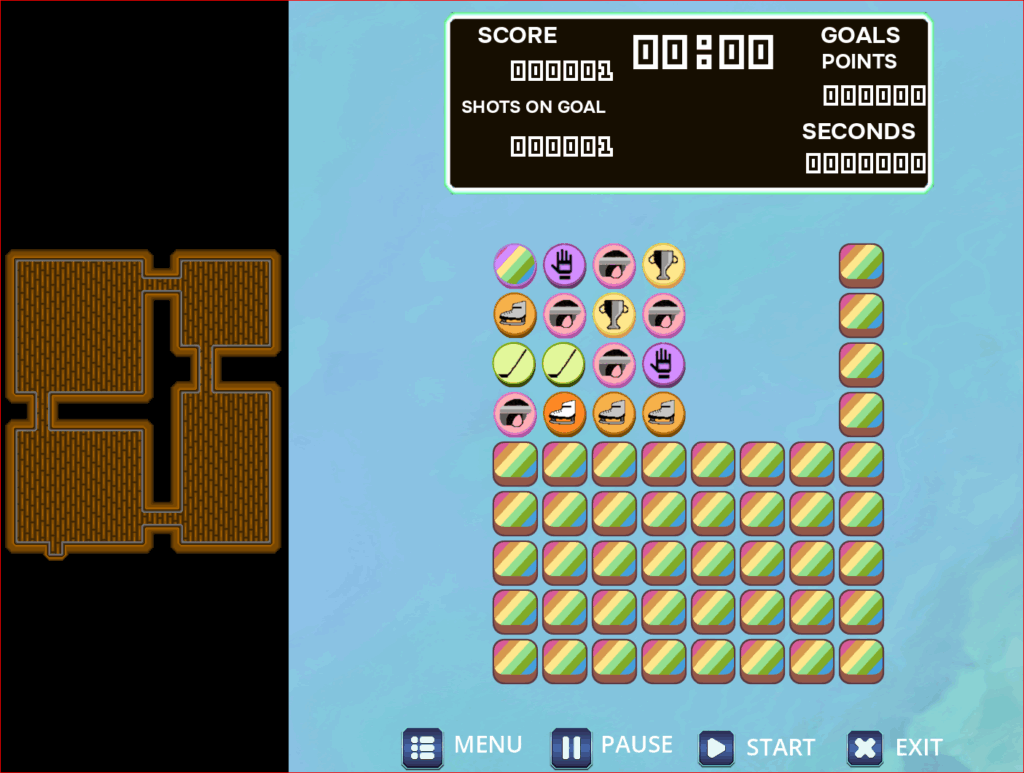 Match 3 Game Menu