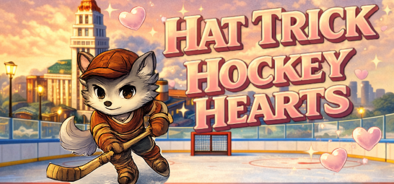 Hat Trick Hockey Hearts Capsule Logo